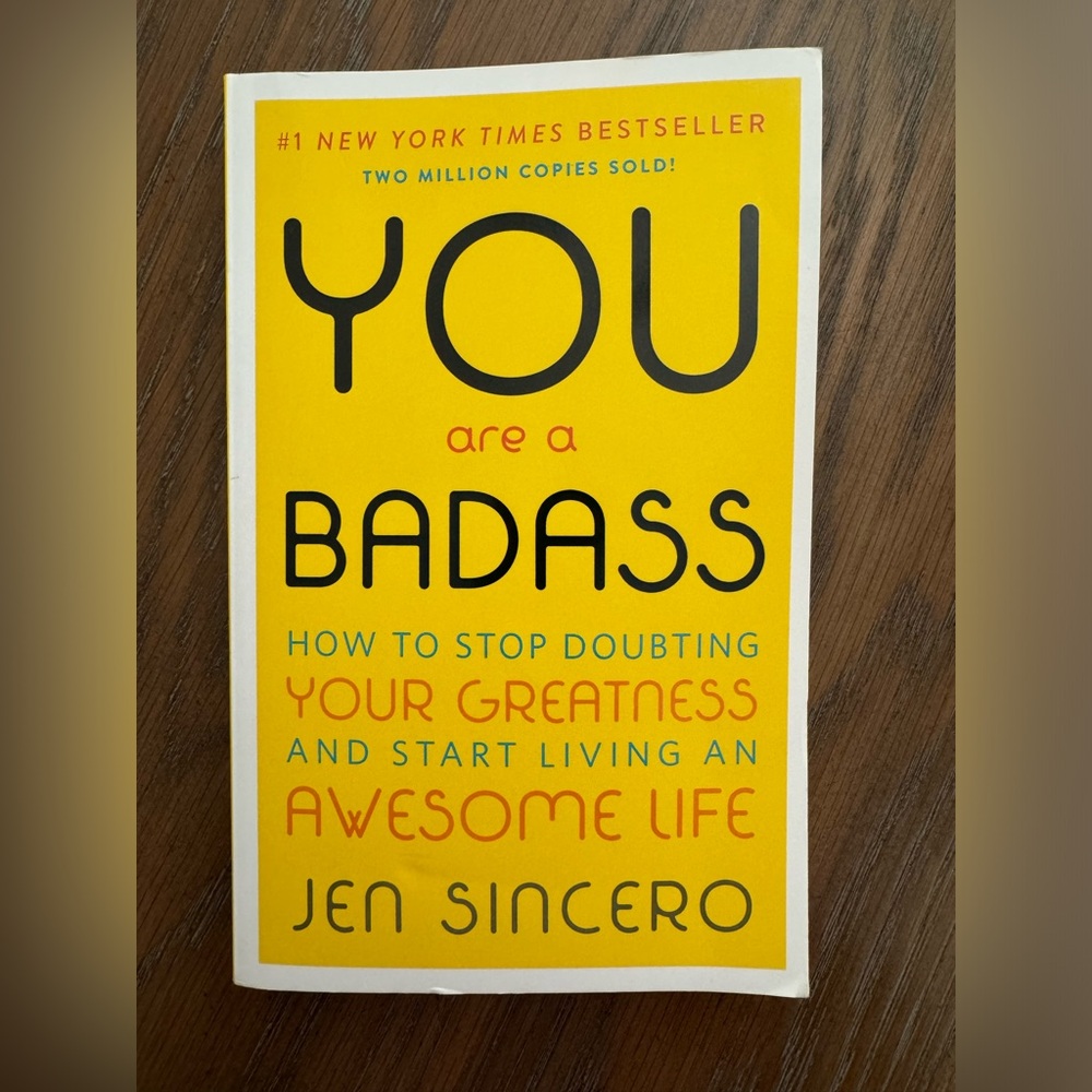 Book “You Are a Badass” by Jen Sincero